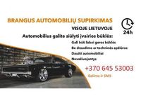 Brangiai, skubiai, sąžiningai superkame automobilius ir motociklus visoje Lietuvoje.... SKELBIMAI Skelbus.lt